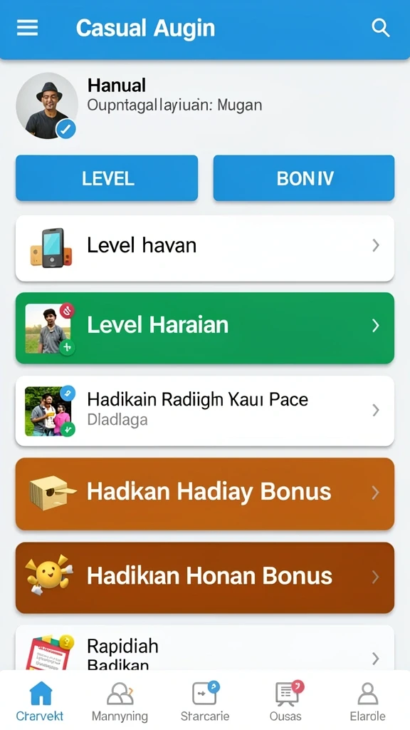 Level baru yang menantang untuk dijelajahi.