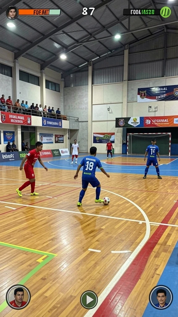 Tangkapan layar menampilkan karakter utama dalam aksi.