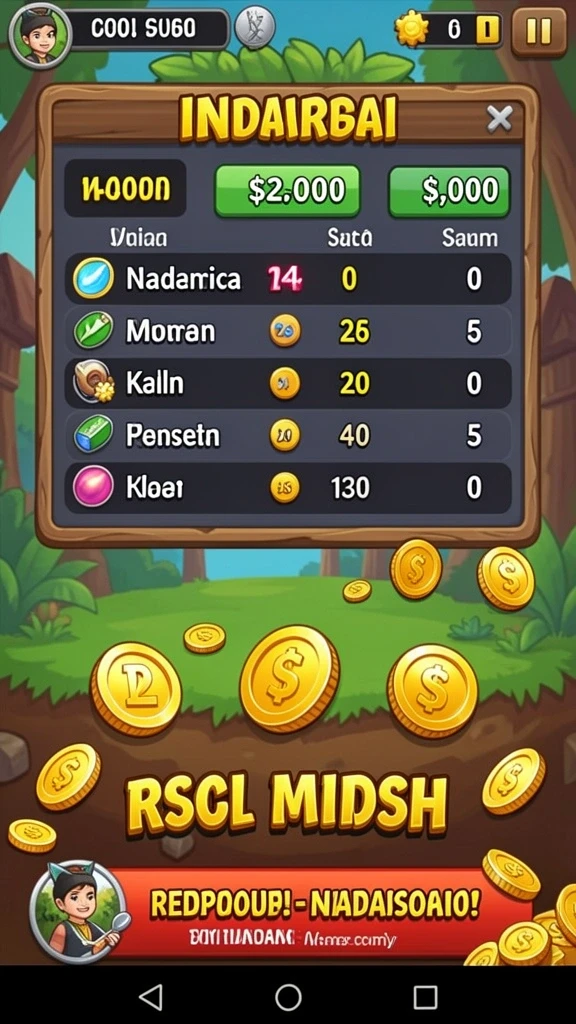 Tangkapan layar menunjukkan pemandangan indah dari dunia fantasi game.