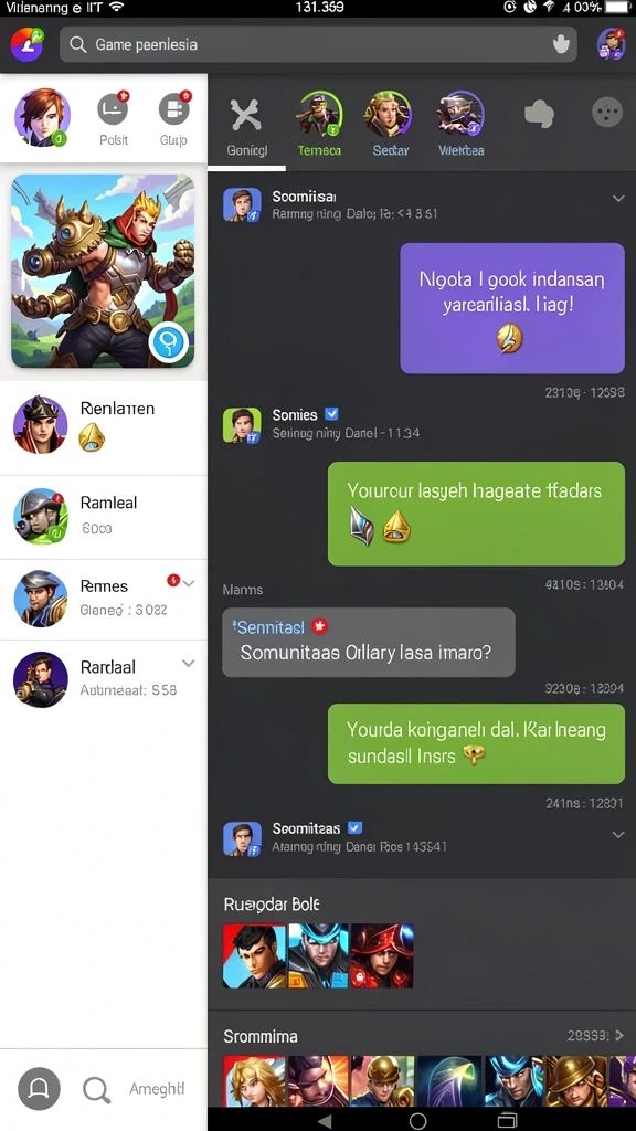 Tantangan level yang beragam dan menantang.