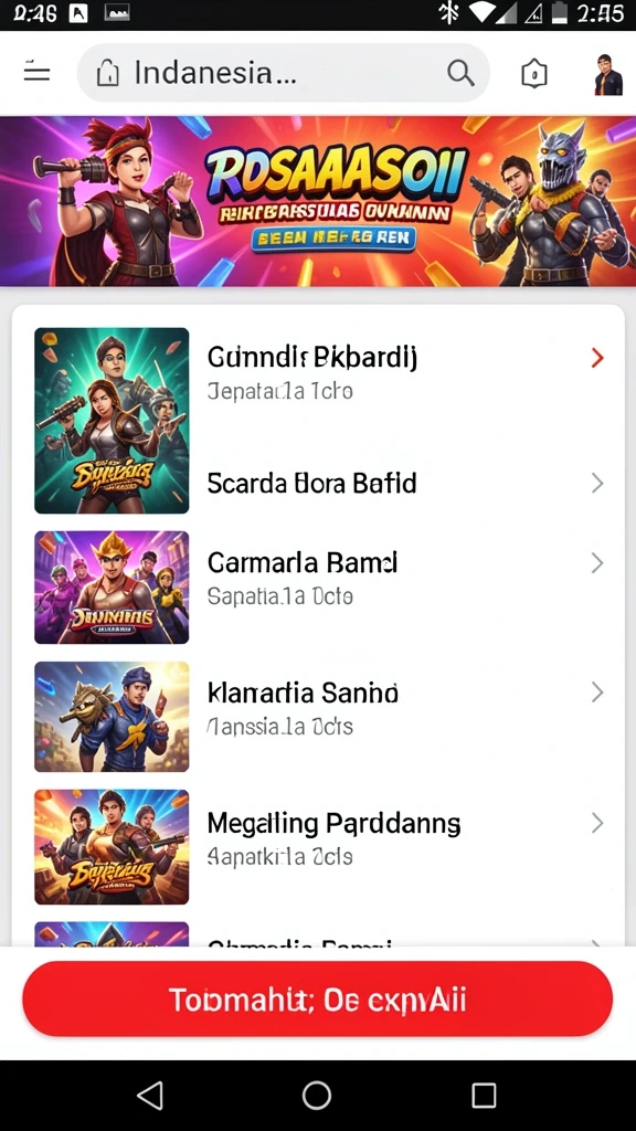 Tampilan antarmuka yang menarik dan mudah dinavigasi.