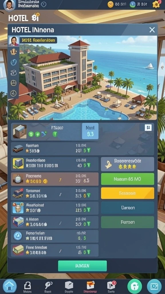 Screenshot menarik dari level terbaru dalam ALVENDO.