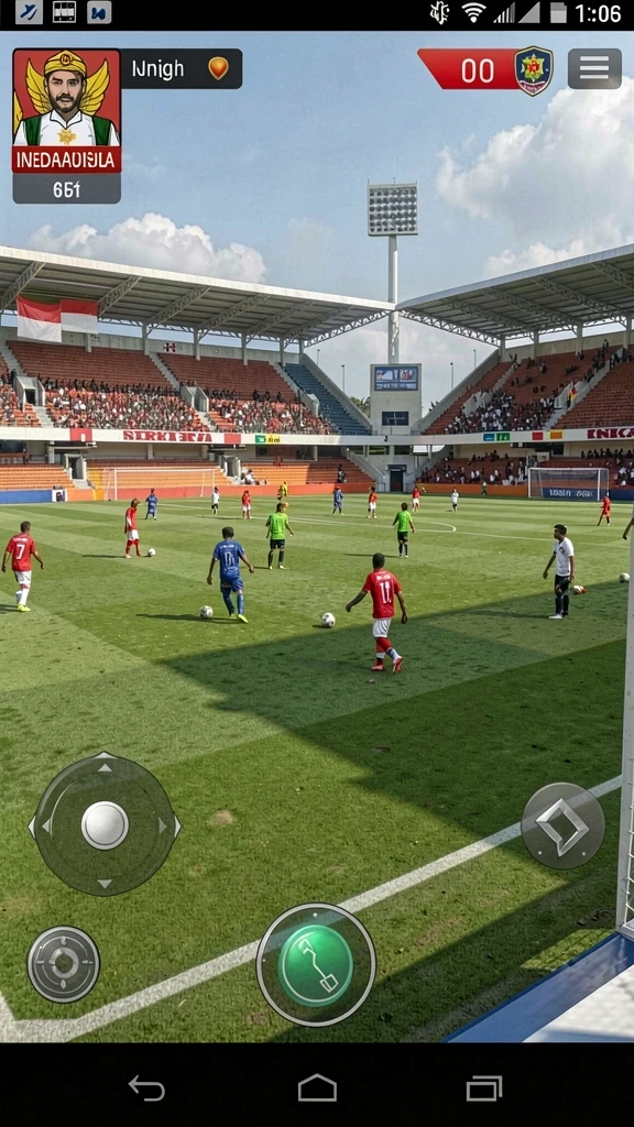 Screenshot dari misi yang menantang di level baru.