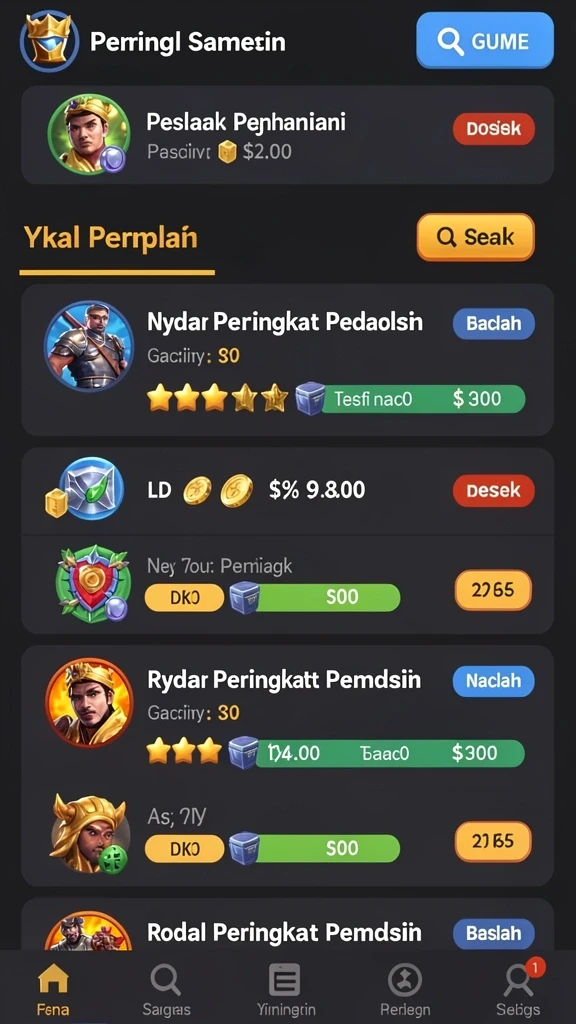 Tangkapan layar menunjukkan grafik memukau dari AYU89.