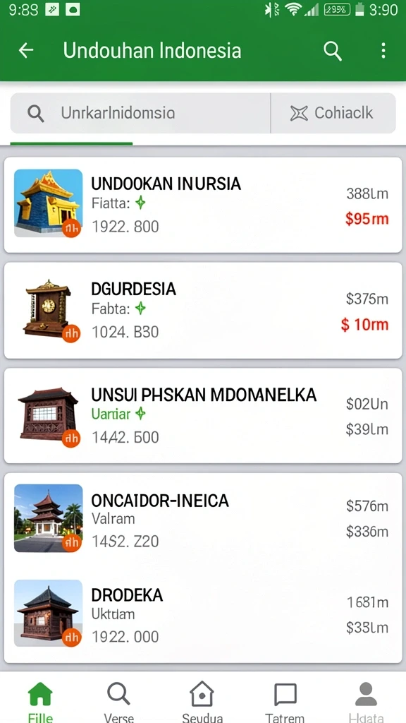 Tampilan utama aplikasi BALAITOTO yang menarik.