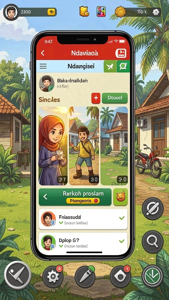 Screenshot kedua menunjukkan berbagai item collectible yang dapat ditemukan.