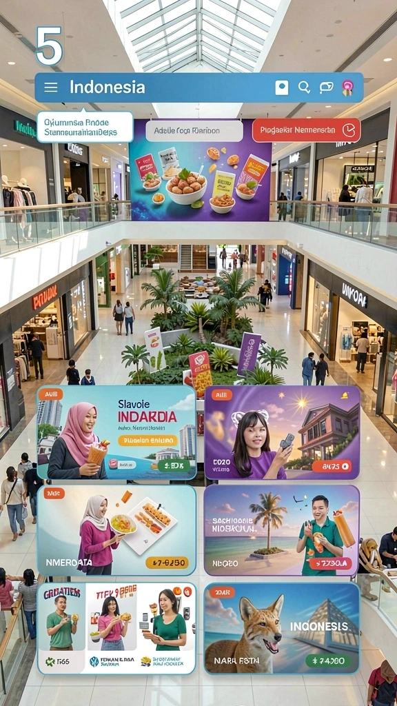 Tampilan awal yang menarik dan intuitif.