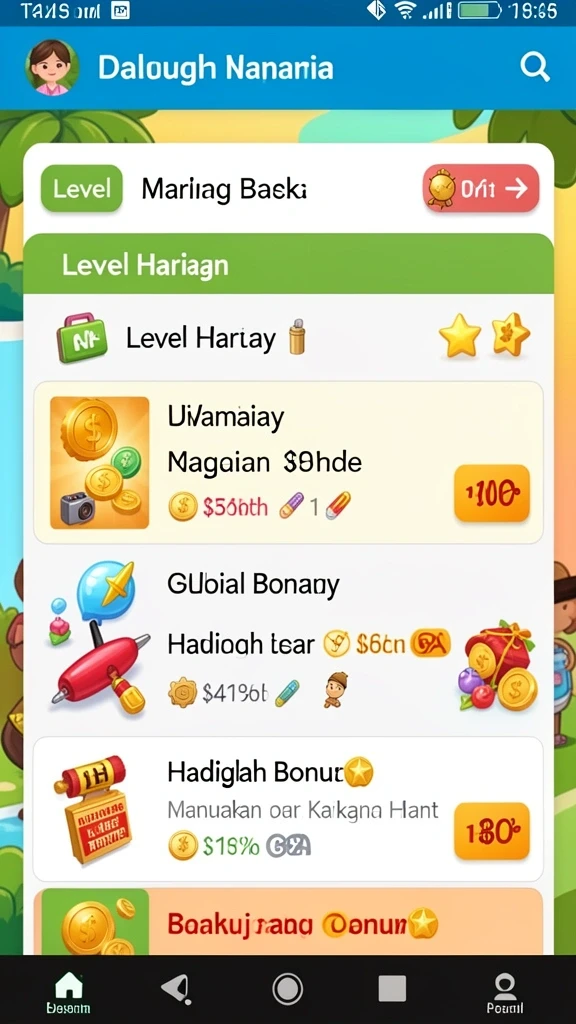 Karakter unik dengan latar belakang yang mendalam.
