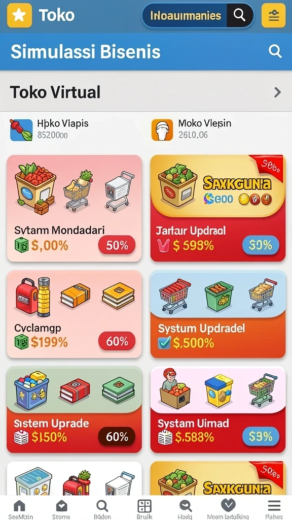 Petualangan seru mencari harta karun.