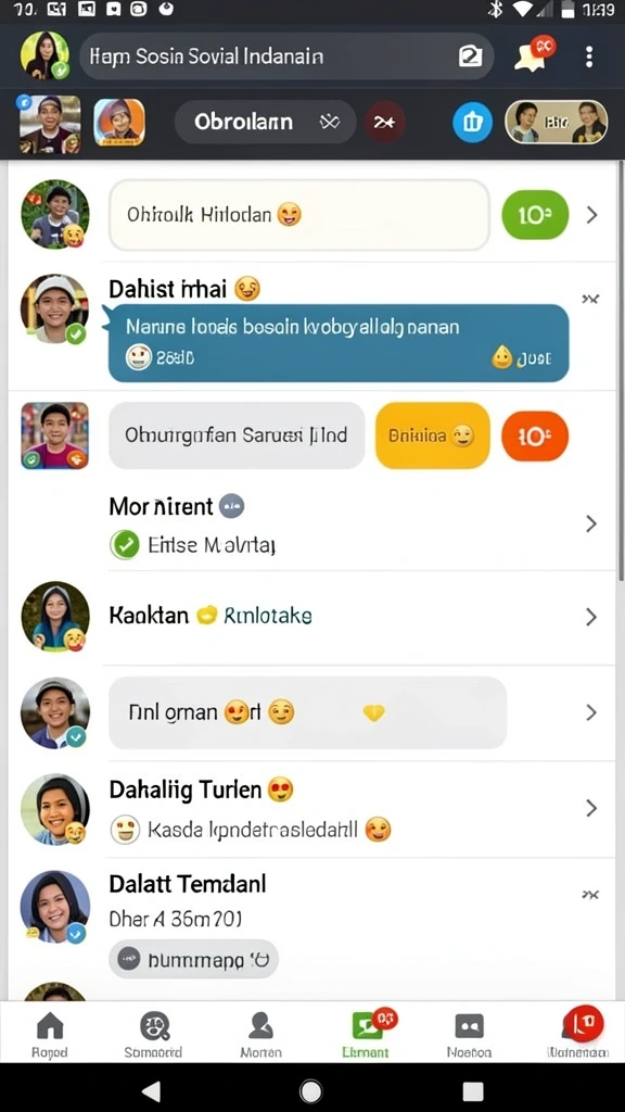 Tampilan antarmuka yang sederhana dan bersih.