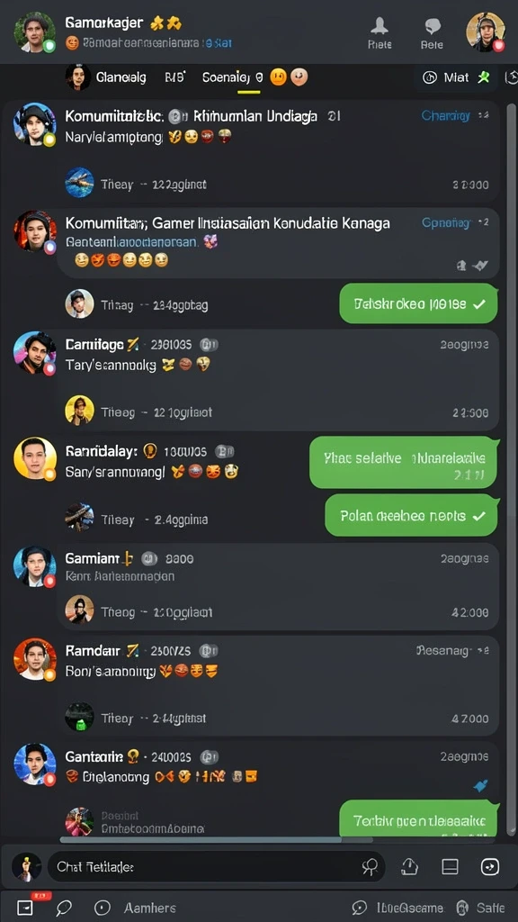 Beragam pilihan permainan yang mengasyikkan.