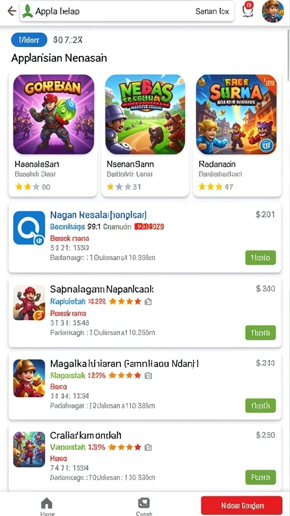 Grafis yang memukau membuat pengalaman bermain semakin seru.