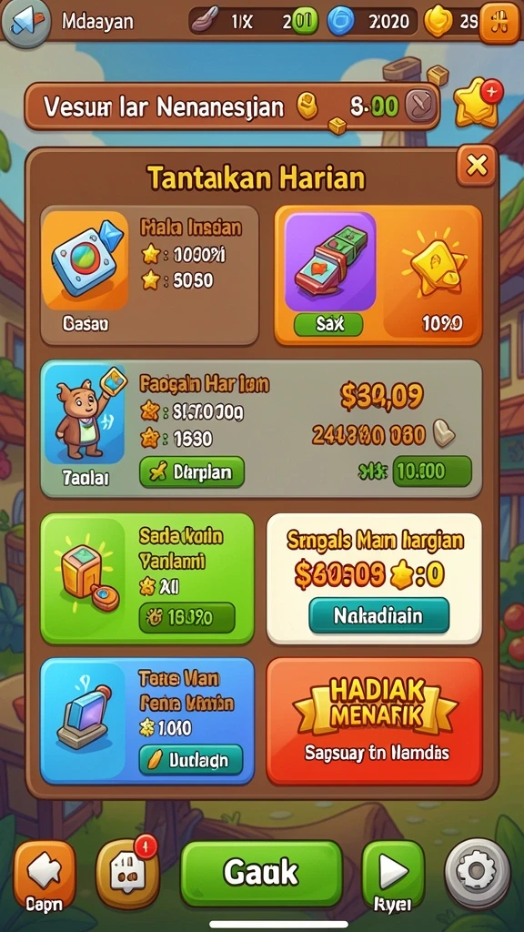 Menampilkan mode permainan multiplayer yang seru.