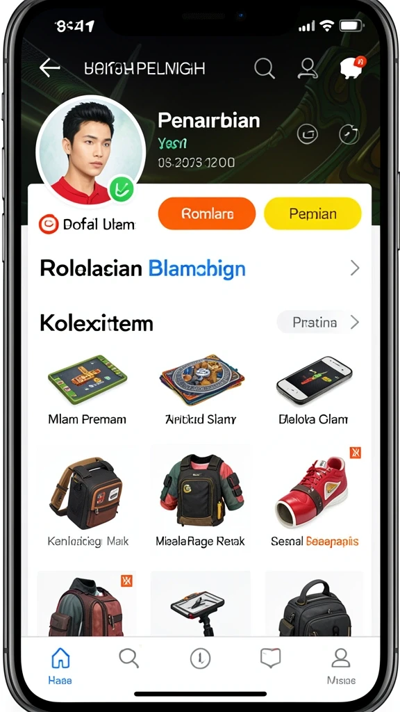 Ilustrasi hadiah yang bisa dimenangkan dalam turnamen.