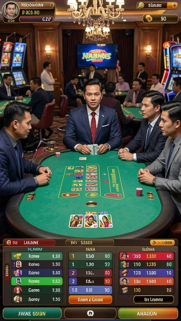 Berbagai tema menarik yang membuat permainan semakin seru.