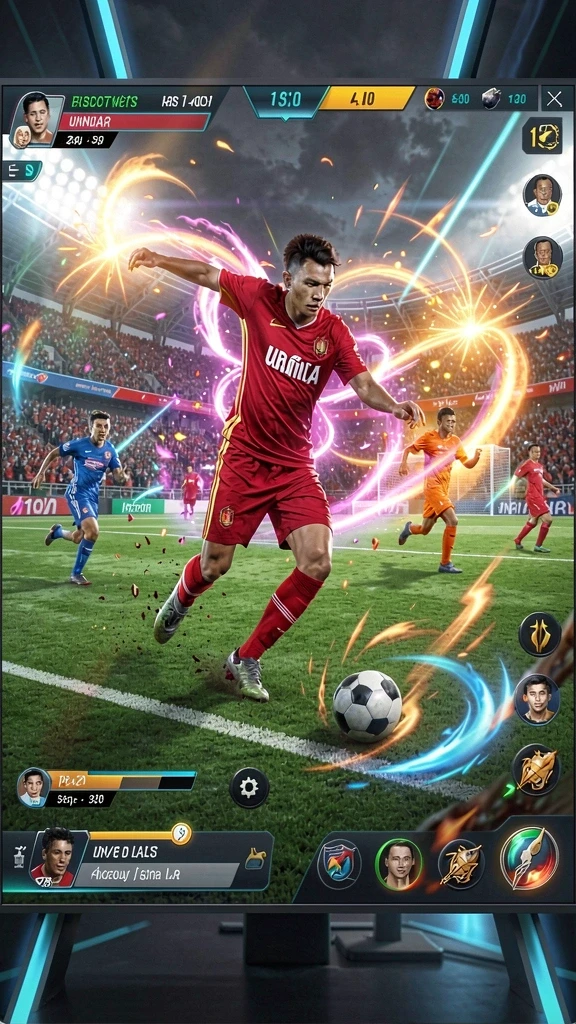 Fitur multiplayer yang memungkinkan bersaing dengan pemain lain.