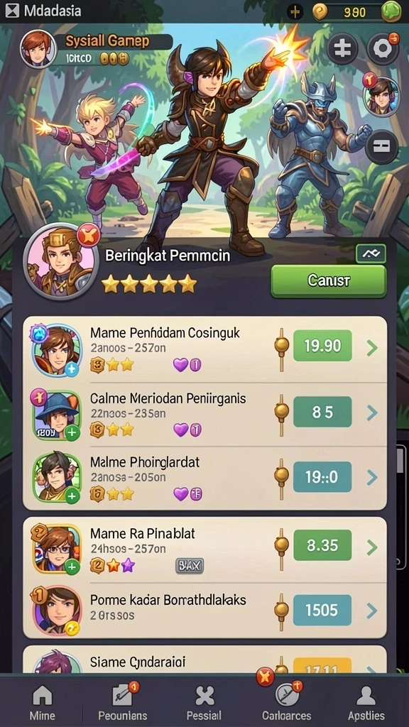 Antarmuka yang user-friendly untuk semua kalangan.