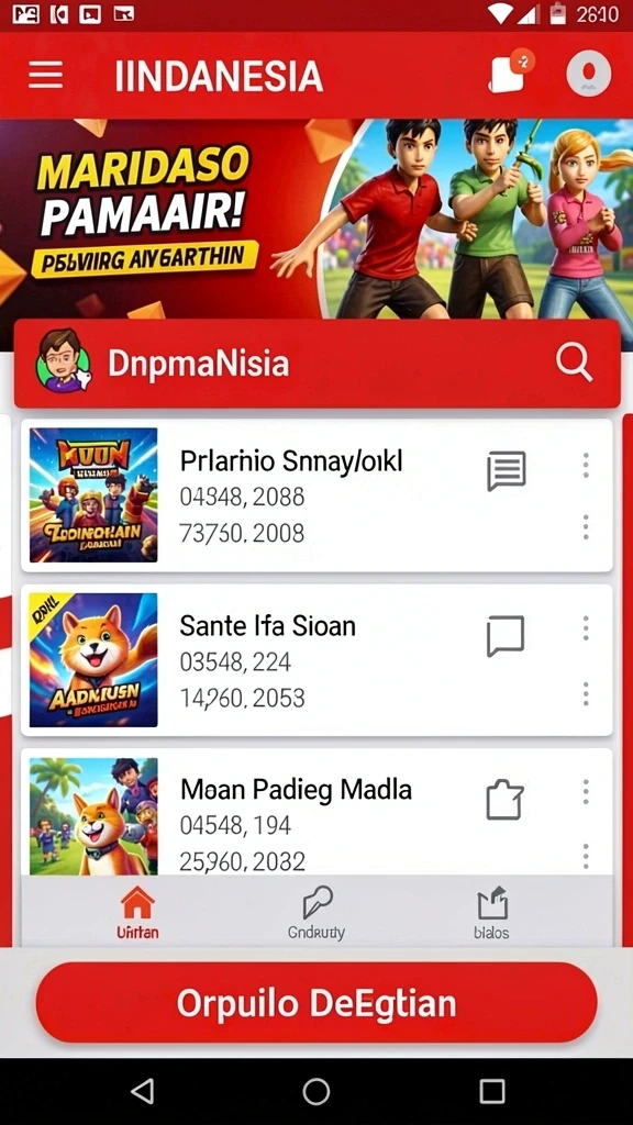 Tampilan antarmuka yang mudah digunakan dan intuitif.