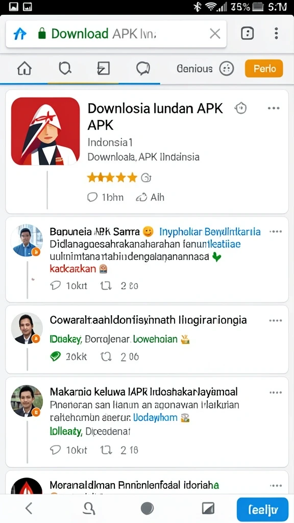 Screenshot menampilkan grafis menawan dalam game.