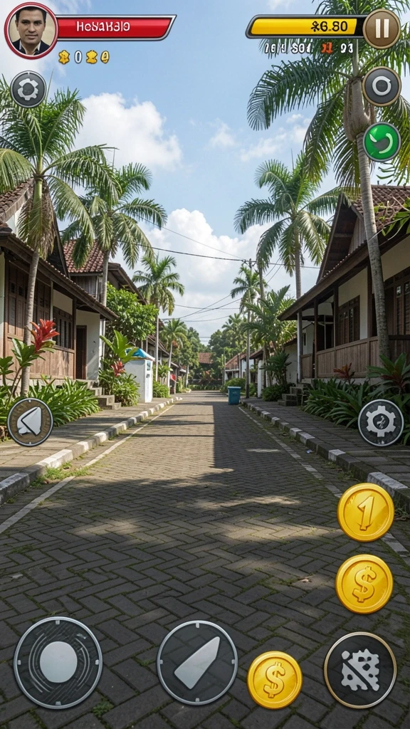 Tampilan grafis yang menawan di permainan slot.