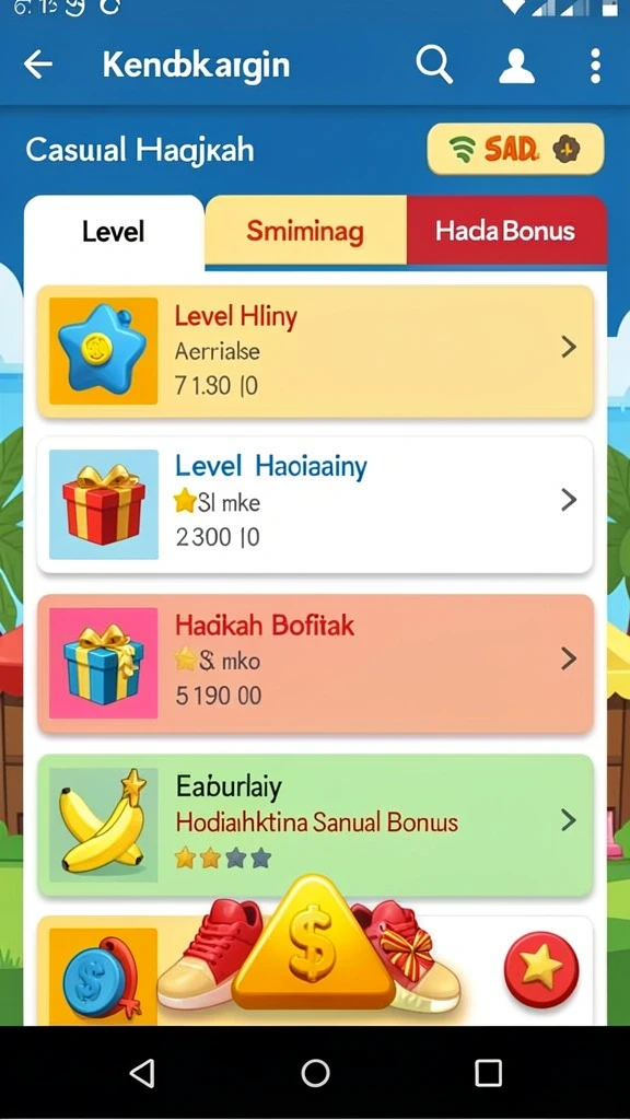 Fitur kompetisi yang menambah keseruan.