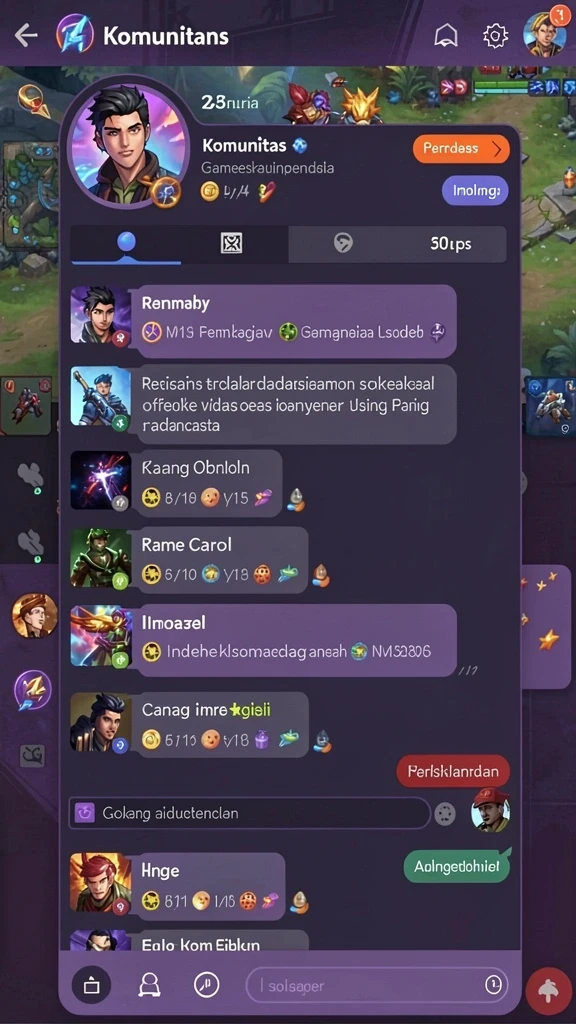 Tampilan antarmuka game yang menarik dan mudah digunakan.