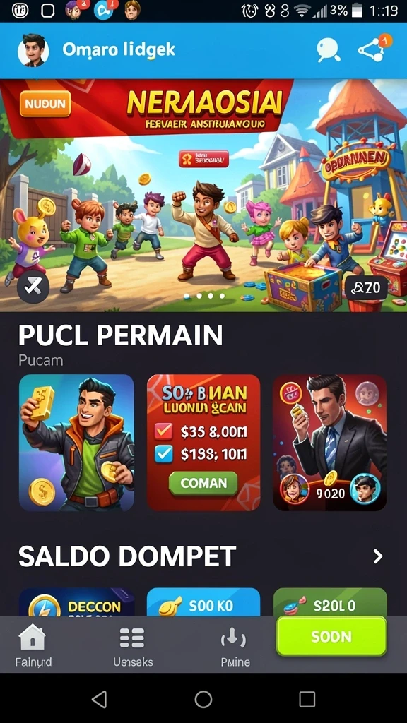 Misi harian yang menantang untuk dimainkan.