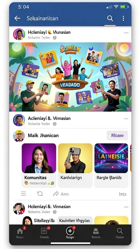 Karakter unik yang bisa dimainkan.