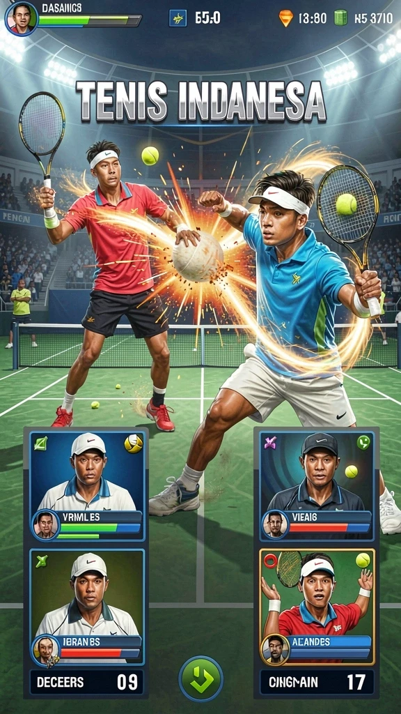 Sesi permainan yang menantang dengan banyak level.