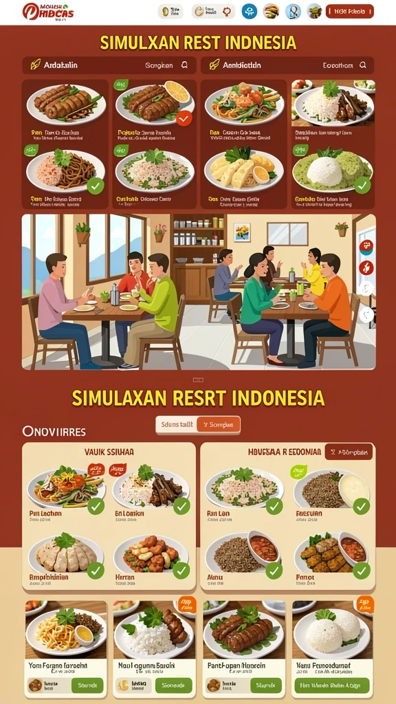 Karakter unik dengan kemampuan berbeda.