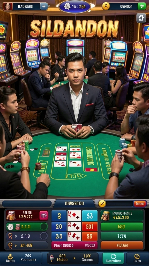 Tangkapan layar dari level yang menantang di SAKTI77.