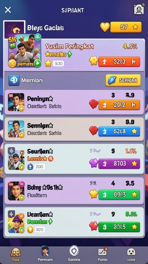 Level baru yang menantang dan menarik.
