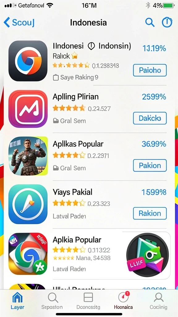 Beragam pilihan permainan untuk setiap selera pemain.