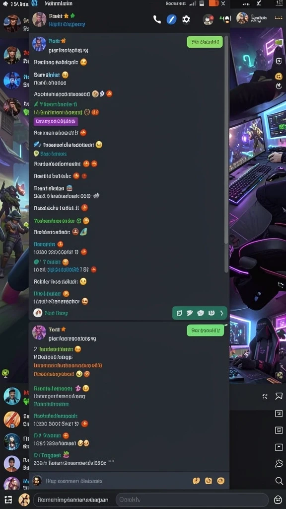 Screenshot menampilkan karakter-karakter unik dalam permainan.